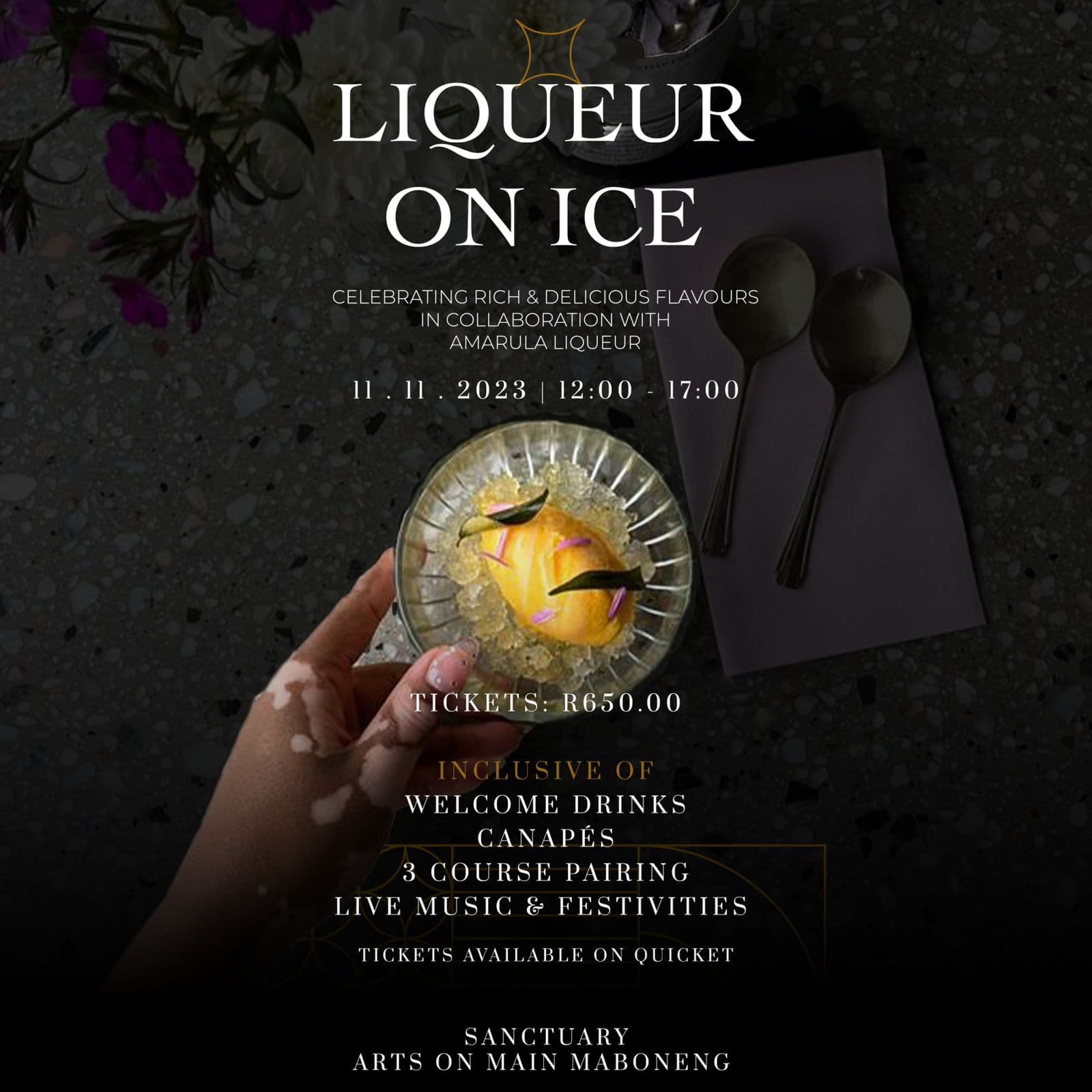 Liqueur On Ice Vol. 1 — in collaboration with Amarula Liqueur at Sanctuary, Arts on Main Maboneng